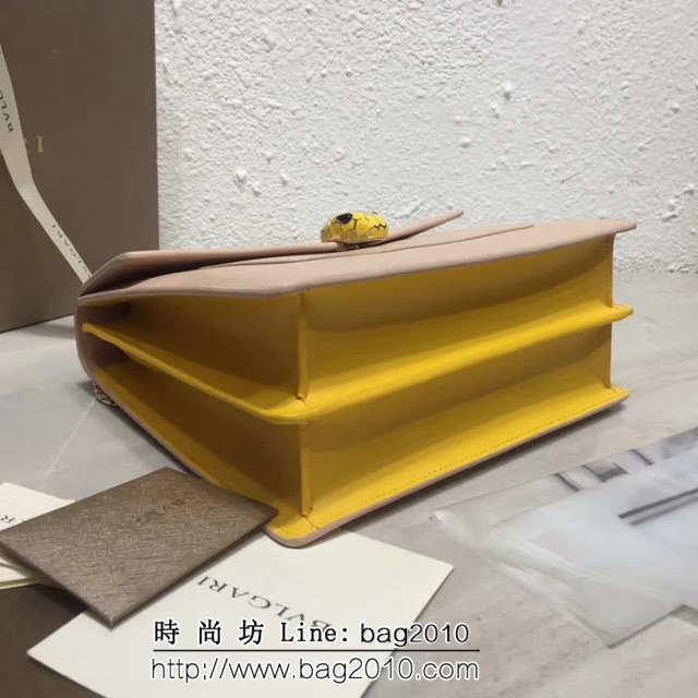 BVLGARI寶格麗 大號蛇頭包 蛇頭扣環 手提肩背包 可拆卸肩帶 38629 FYD1359